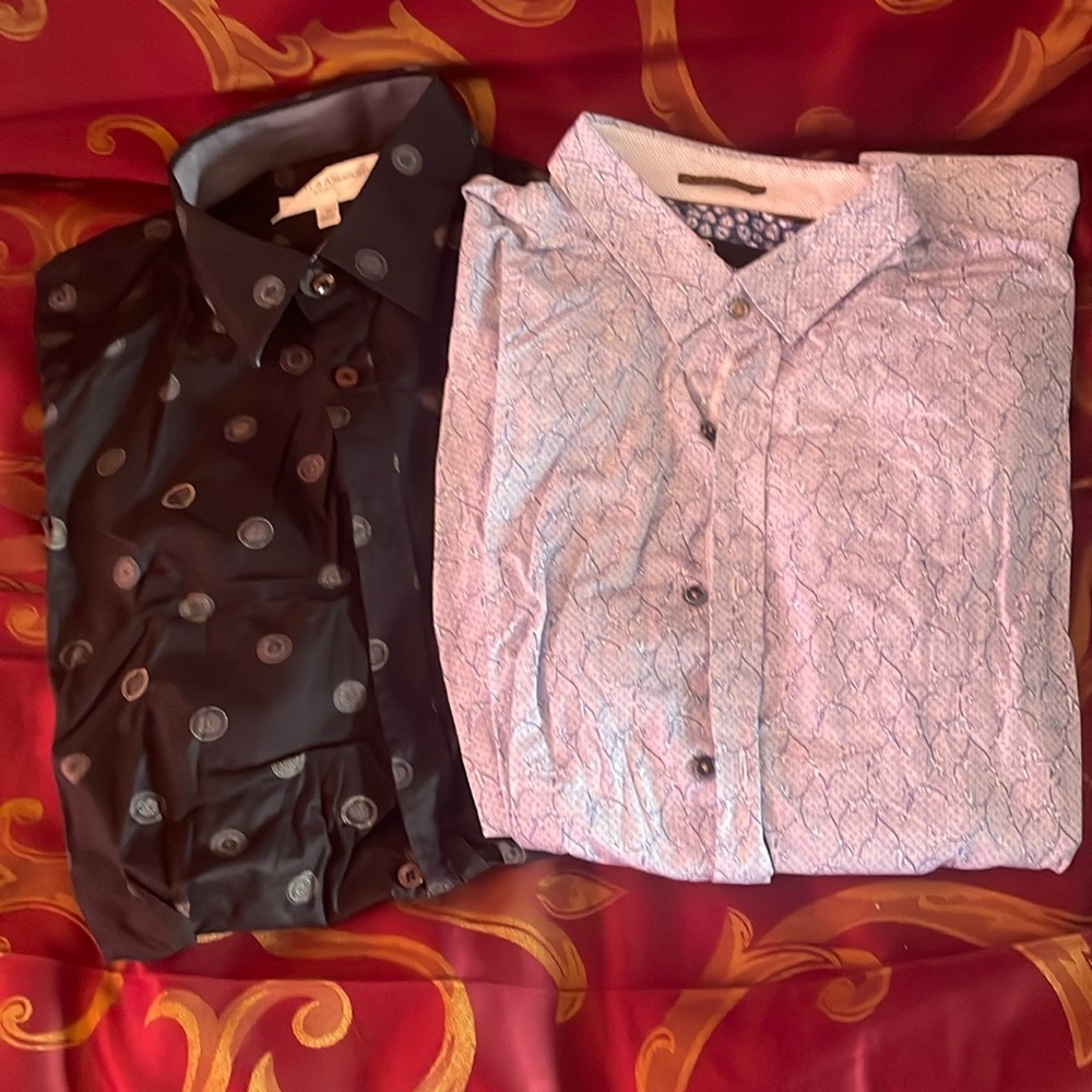 NWOT lot of 2 men’s Haight & Ashbury dress shirts